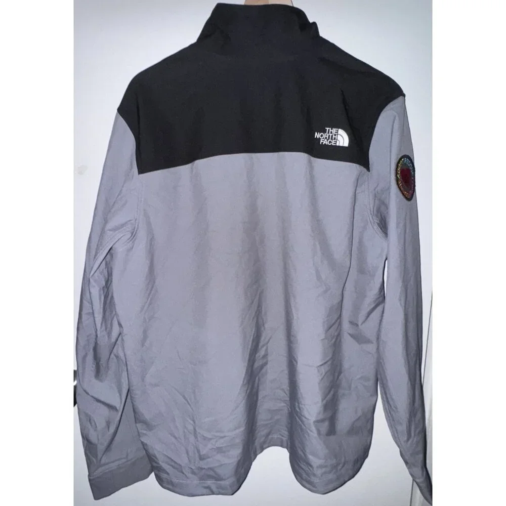 The North Face Castle Rock Jacket Collared Black/Grey Polyester Men’s Size XL